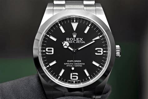 8 inh rolex explorer|Rolex explorer review.